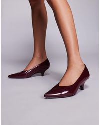 Public Desire - Lunch Date Low Heel Court Shoes - Lyst