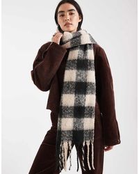 Threadbare - Dekensjaal Met Gingham Ruit - Lyst