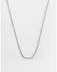 ASOS - Waterproof Stainless Steel Link Chain Necklace - Lyst