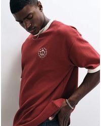ASOS - Heavyweight Oversized T-shirt With Chest Graphic - Lyst