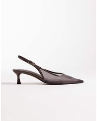 ASOS - – skip – slingback-schuhe aus mesh - Lyst