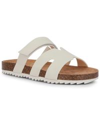 SEQWL - Triple Strap Cage Sandals With Adjustable Fastening - Lyst