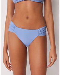 Calzedonia - Premium Fit Ruched Brazilian Bikini Bottom - Lyst