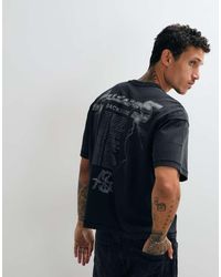 AllSaints - Iron Tiger Short Sleeve Graphic Logo T-shirt - Lyst