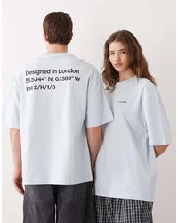 Collusion - Unisex Oversized T-shirt With Back Graphic - Lyst