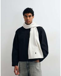 Polo Ralph Lauren - Icon Logo Knit Scarf - Lyst