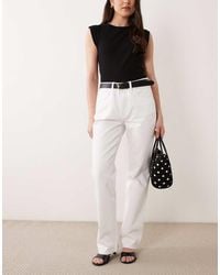 Mango - Straight Leg Jeans - Lyst
