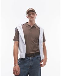 SELECTED - Knitted Polo Shirt With Applique Pattern - Lyst