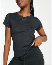 Nike - – one – schmales, kurzärmliges t-shirt - Lyst