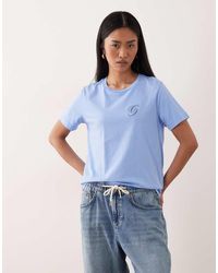 GANT - Small Logo Fitted T-shirt - Lyst