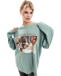 ASOS - Long Sleeve Skater Top With Edgar Degas Ballet Licence Graphic - Lyst
