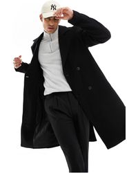 Only & Sons - Oversized Wool Mix Overcoat - Lyst