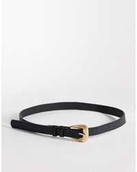 New Look - Large Buckle Belt - Lyst