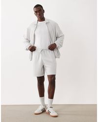 ASOS - – oversize-shorts aus geripptem jersey - Lyst
