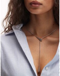 ASOS - – lange halskette im lasso-design - Lyst