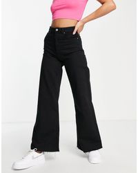 Bershka Wide-leg jeans for Women | Online Sale up to 45% off | Lyst