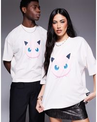 ASOS - Pokemon Unisex Boxy Oversized T-shirt With jigglypuff Print - Lyst