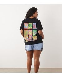 ASOS - Asos Design Curve Oversized T-shirt With Tropical Fruit Graphic - Lyst