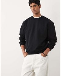 ASOS - Essentials Boxy Relaxed Sweatshirt - Lyst