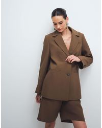 ASOS - Tailored Longline Relaxed Blazer - Lyst