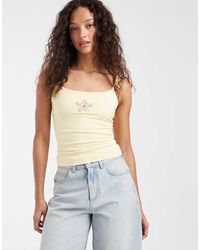 Hollister - Reversible Mini Flower Graphic Cami - Lyst