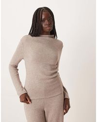 Mango - – canela – langärmliges oberteil - Lyst