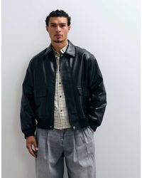 Carhartt - Arizona Faux Leather Trucker Jacket - Lyst