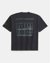 Hollister - Boxy Ford Mustang Dark Horse Graphic Tee - Lyst