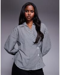 ASOS - Wrap Shirt With Cocoon Sleeve - Lyst
