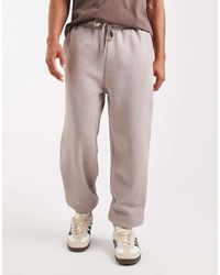 Cotton On - Joggers De Chándal Holgados Con Bajos Ajustados De - Lyst