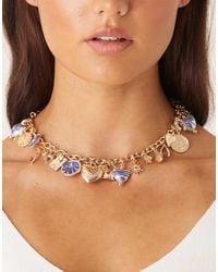 ASOS - – limited edition – e, kurze halskette mit anhängern - Lyst
