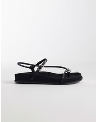 schuh - Tuesday Strappy Footbed Sandal - Lyst