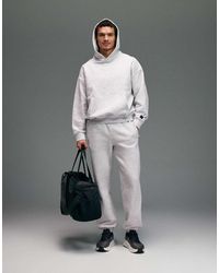 4505 - Icon Rest Day Heavyweight 440gsm Cotton Cuffed Sweatpants With Zip Pockets - Lyst