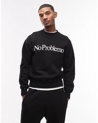 No Problemo - Sweatshirt Met Logo - Lyst