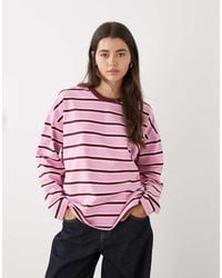 Noisy May - Boxy Long Sleeve Top - Lyst