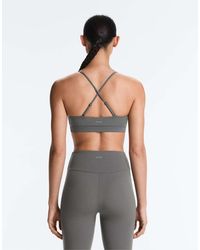 Oysho - Comfortlux Light-support Sports Bra With Crossover Straps - Lyst