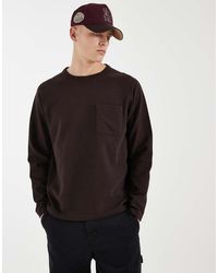 Redefined Rebel - Oversized Crew Neck Jumper With Pocket Detail - Lyst