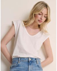 Nobody's Child - Turn Up Sleeve Jersey Top - Lyst