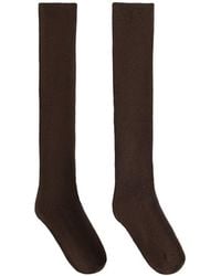 Oysho - Cashmere 17% Long Socks 61% Modal - Lyst