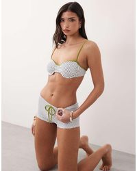 Candypants - Polka Dot Micro Short - Lyst