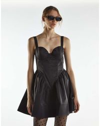 Collective The Label - V Neck Mini Dresses - Lyst