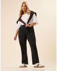Yours Clothing - Slim Barrel Jeans - Lyst