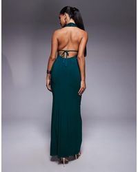 proenza schouler maxi dress Paula Dress in Sheer Crepe Jersey Black