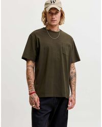 Jack & Jones - Dover t-shirt mit relaxed fit, rundhalsausschnitt und kurzen ärmeln - Lyst