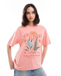 Cotton On - Cotton On Boxy T-Shirt With Farmers Market Graphic - Lyst