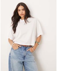 ASOS - Boxy Cropped T-Shirt - Lyst