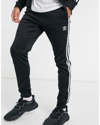 adidas originals adicolor beckenbauer joggers in skinny fit in black
