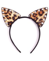 Ann Summers - Halloween Leopard Print Pu Cat Ears - Lyst