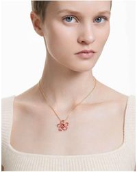 Swarovski - Florere Pendant, Flower, Small, -Tone Plated - Lyst