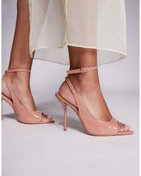 SIMMI - Simmi London Theodosia High Heeled Sandal With Tie Detail - Lyst